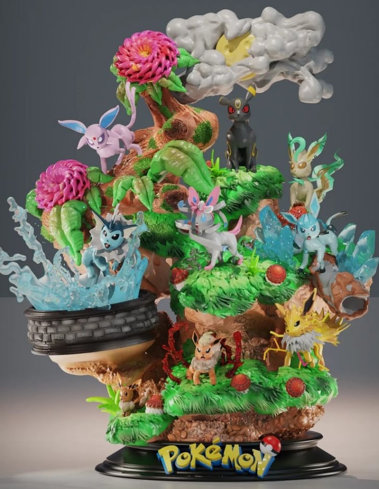 Diorama Pokemon